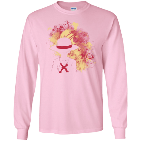 T-Shirts Light Pink / S Luffy 2018 Men's Long Sleeve T-Shirt