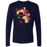 T-Shirts Midnight Navy / S Luffy 2018 Men's Premium Long Sleeve