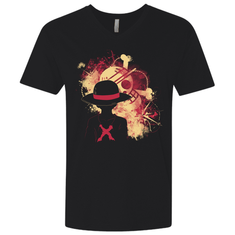 T-Shirts Black / X-Small Luffy 2018 Men's Premium V-Neck