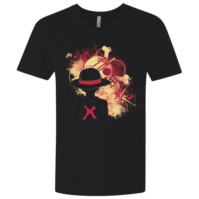T-Shirts Black / X-Small Luffy 2018 Men's Premium V-Neck