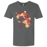 T-Shirts Heavy Metal / X-Small Luffy 2018 Men's Premium V-Neck
