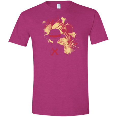 T-Shirts Antique Heliconia / S Luffy 2018 Men's Semi-Fitted Softstyle