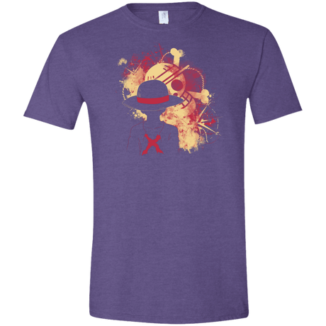T-Shirts Heather Purple / S Luffy 2018 Men's Semi-Fitted Softstyle