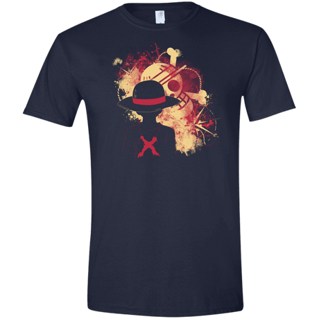 T-Shirts Navy / X-Small Luffy 2018 Men's Semi-Fitted Softstyle