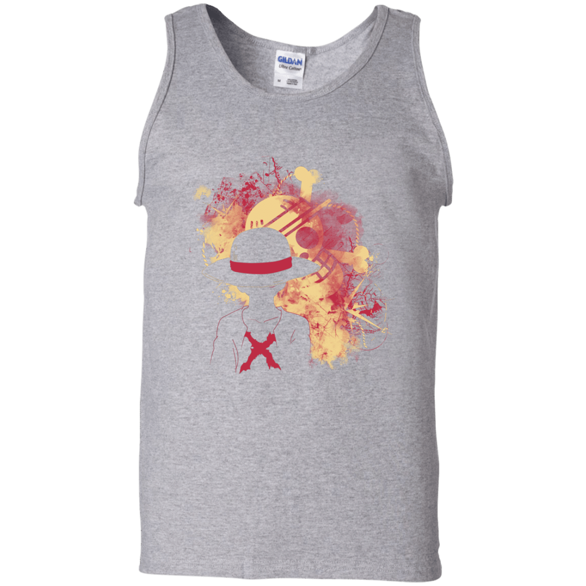 T-Shirts Sport Grey / S Luffy 2018 Men's Tank Top