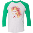T-Shirts Heather White/Envy / X-Small Luffy 2018 Men's Triblend 3/4 Sleeve