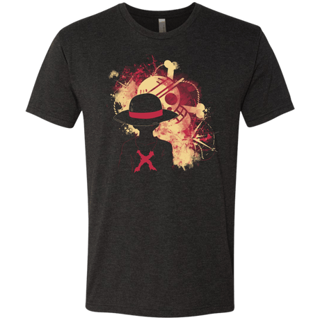 T-Shirts Vintage Black / S Luffy 2018 Men's Triblend T-Shirt