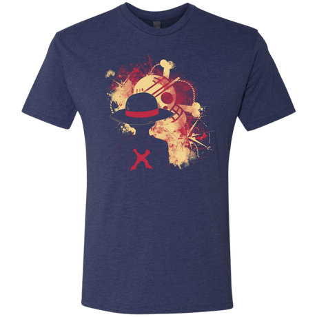T-Shirts Vintage Navy / S Luffy 2018 Men's Triblend T-Shirt
