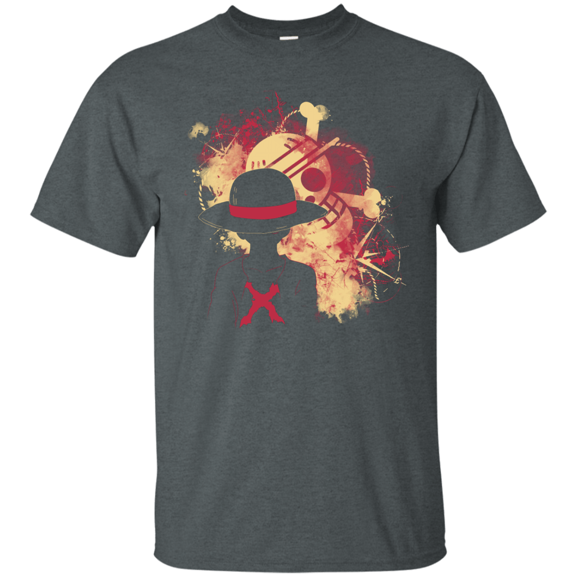 T-Shirts Dark Heather / S Luffy 2018 T-Shirt