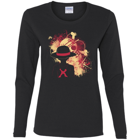 T-Shirts Black / S Luffy 2018 Women's Long Sleeve T-Shirt
