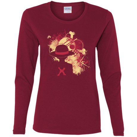 T-Shirts Cardinal / S Luffy 2018 Women's Long Sleeve T-Shirt