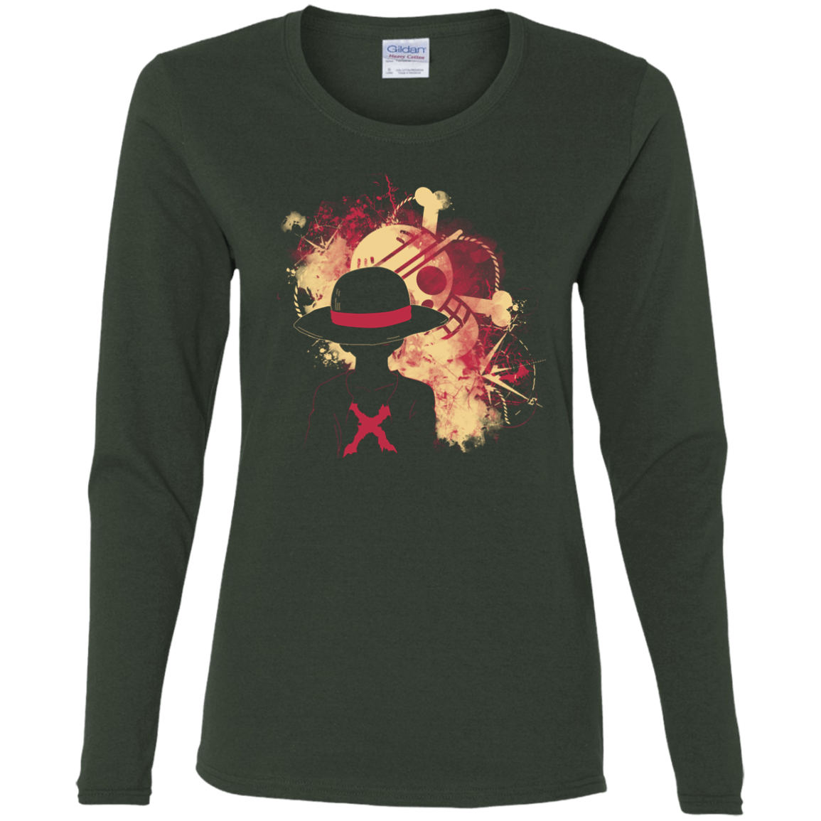 T-Shirts Forest / S Luffy 2018 Women's Long Sleeve T-Shirt