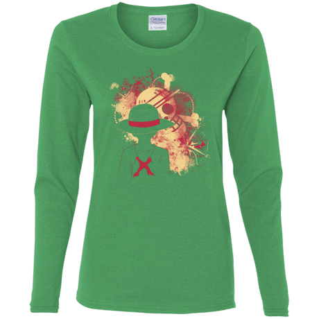 T-Shirts Irish Green / S Luffy 2018 Women's Long Sleeve T-Shirt