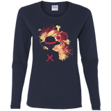 T-Shirts Navy / S Luffy 2018 Women's Long Sleeve T-Shirt