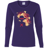 T-Shirts Purple / S Luffy 2018 Women's Long Sleeve T-Shirt
