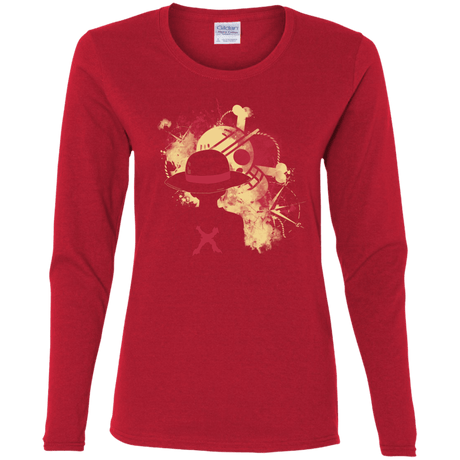 T-Shirts Red / S Luffy 2018 Women's Long Sleeve T-Shirt