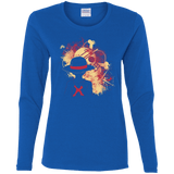T-Shirts Royal / S Luffy 2018 Women's Long Sleeve T-Shirt