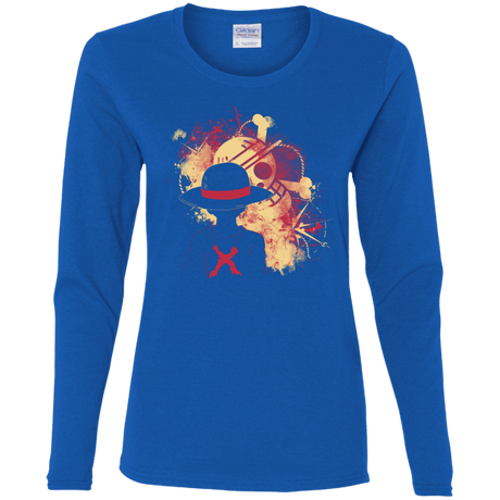 T-Shirts Royal / S Luffy 2018 Women's Long Sleeve T-Shirt