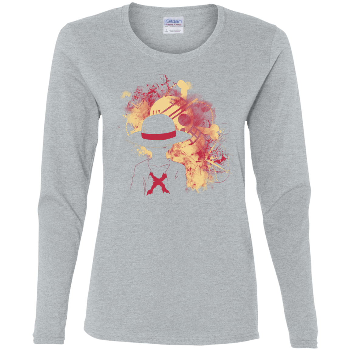T-Shirts Sport Grey / S Luffy 2018 Women's Long Sleeve T-Shirt