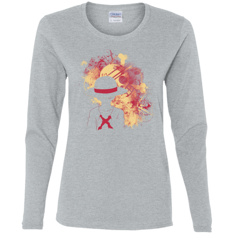 T-Shirts Sport Grey / S Luffy 2018 Women's Long Sleeve T-Shirt