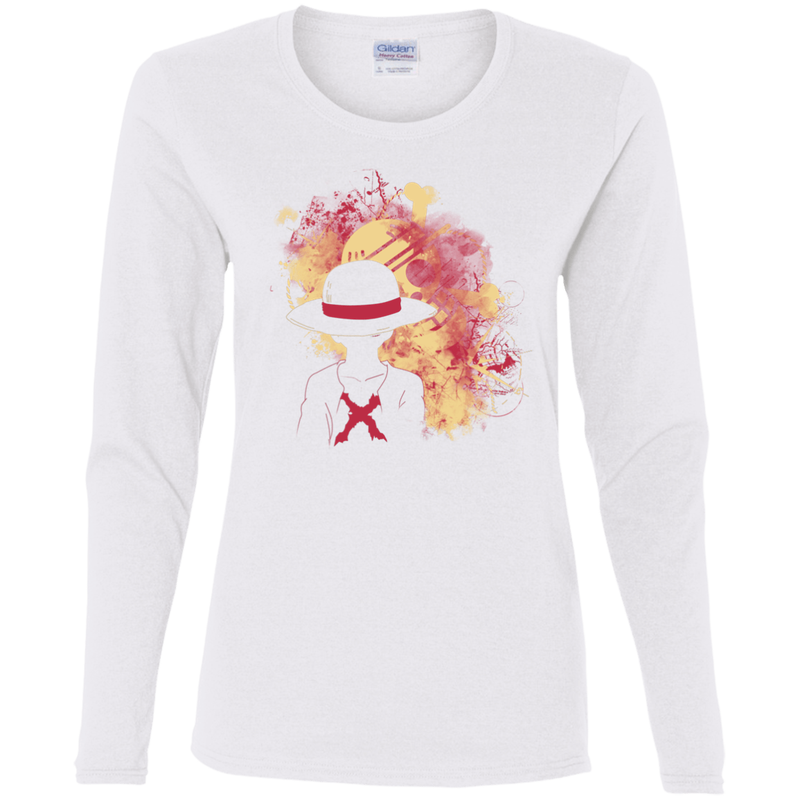 T-Shirts White / S Luffy 2018 Women's Long Sleeve T-Shirt