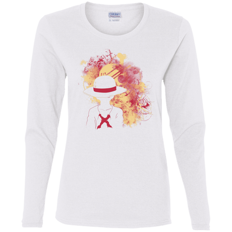 T-Shirts White / S Luffy 2018 Women's Long Sleeve T-Shirt