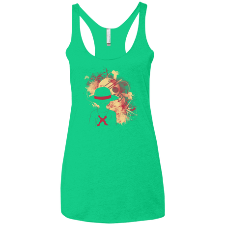 T-Shirts Envy / X-Small Luffy 2018 Women's Triblend Racerback Tank