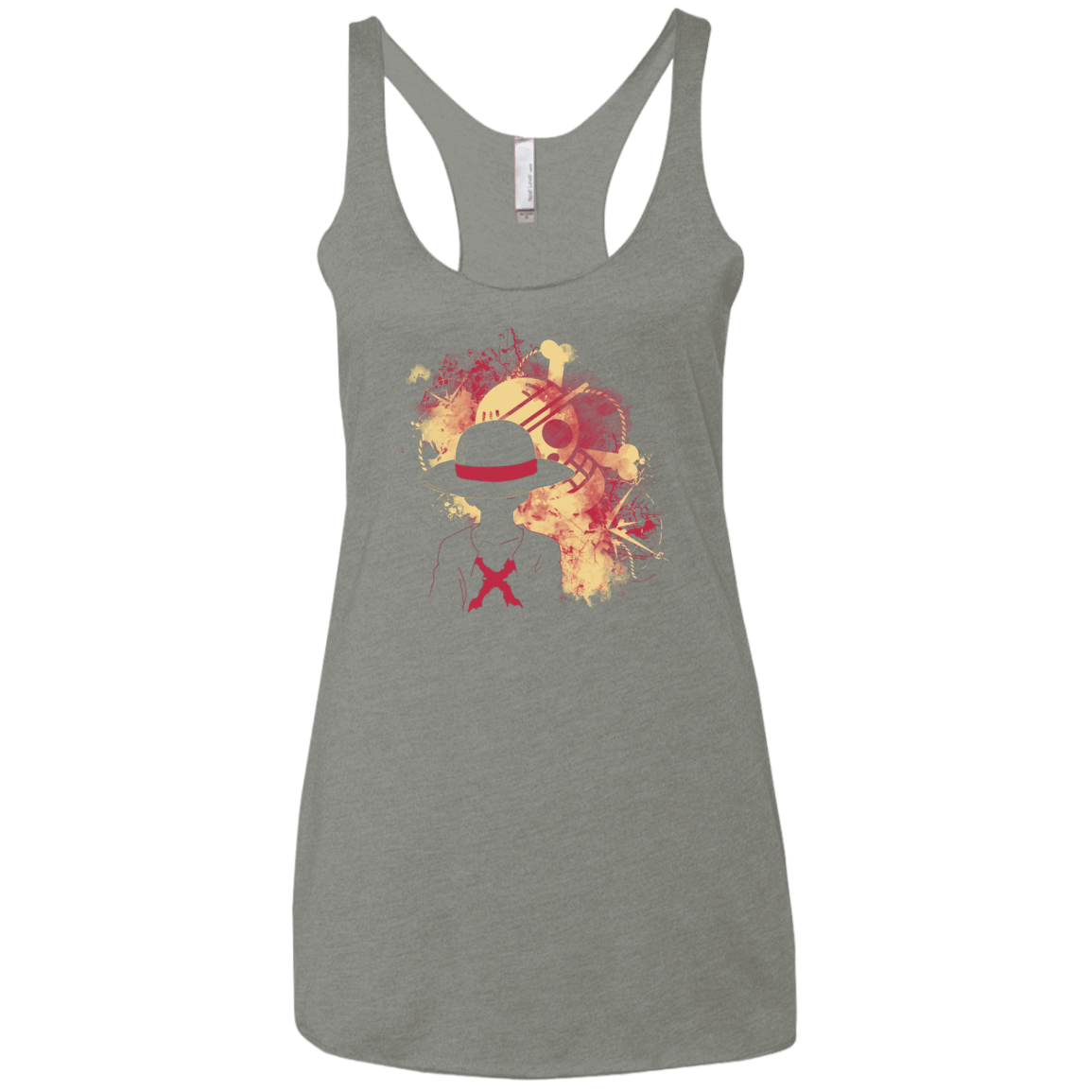 T-Shirts Venetian Grey / X-Small Luffy 2018 Women's Triblend Racerback Tank