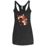 T-Shirts Vintage Black / X-Small Luffy 2018 Women's Triblend Racerback Tank
