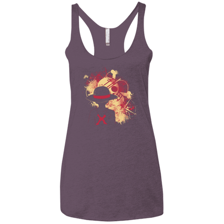 T-Shirts Vintage Purple / X-Small Luffy 2018 Women's Triblend Racerback Tank