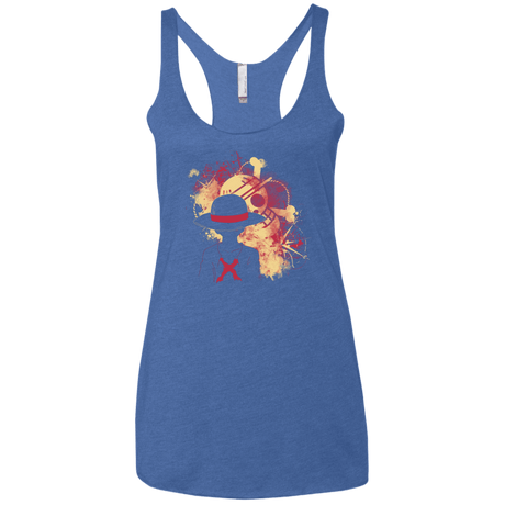 T-Shirts Vintage Royal / X-Small Luffy 2018 Women's Triblend Racerback Tank