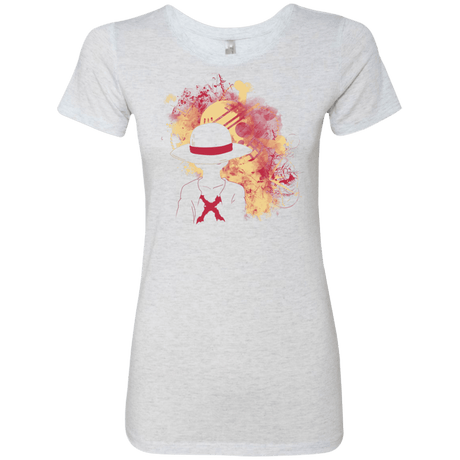 T-Shirts Heather White / S Luffy 2018 Women's Triblend T-Shirt