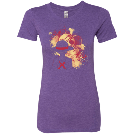 T-Shirts Purple Rush / S Luffy 2018 Women's Triblend T-Shirt