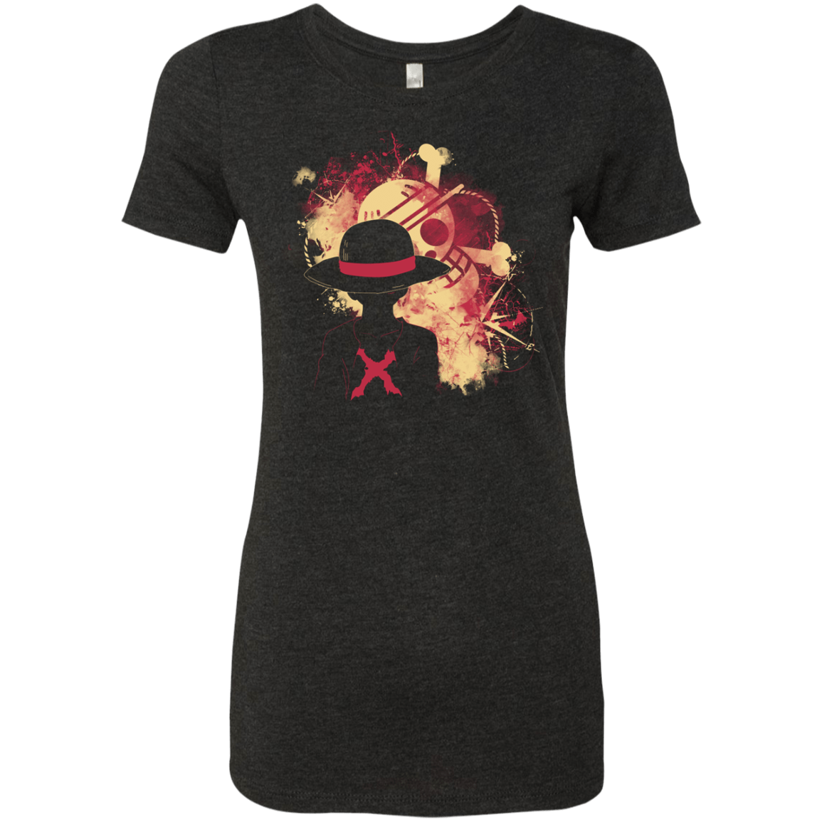 T-Shirts Vintage Black / S Luffy 2018 Women's Triblend T-Shirt