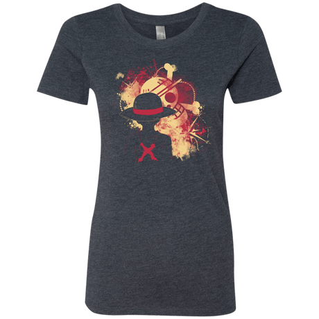 T-Shirts Vintage Navy / S Luffy 2018 Women's Triblend T-Shirt