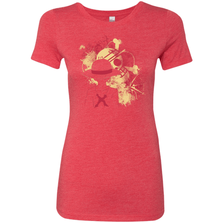 T-Shirts Vintage Red / S Luffy 2018 Women's Triblend T-Shirt
