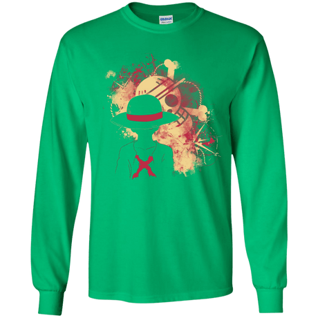 T-Shirts Irish Green / YS Luffy 2018 Youth Long Sleeve T-Shirt
