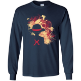 T-Shirts Navy / YS Luffy 2018 Youth Long Sleeve T-Shirt