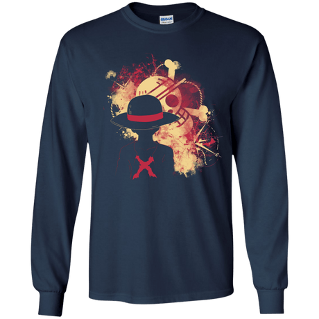 T-Shirts Navy / YS Luffy 2018 Youth Long Sleeve T-Shirt