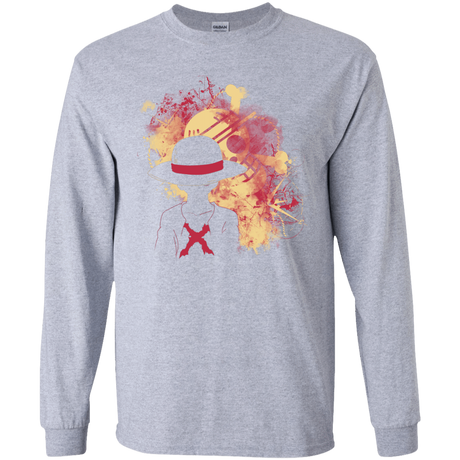 T-Shirts Sport Grey / YS Luffy 2018 Youth Long Sleeve T-Shirt
