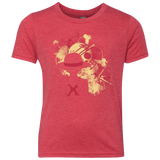 T-Shirts Vintage Red / YXS Luffy 2018 Youth Triblend T-Shirt