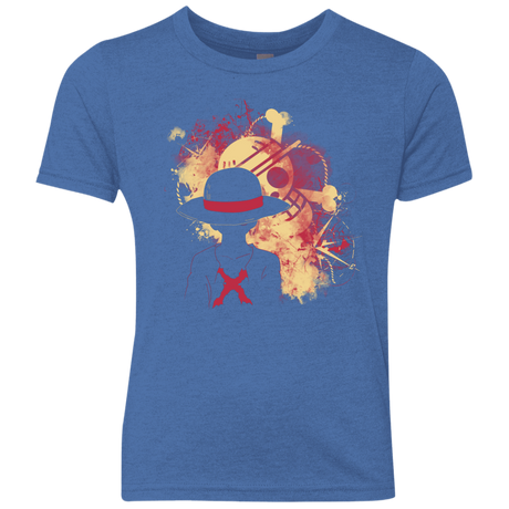 T-Shirts Vintage Royal / YXS Luffy 2018 Youth Triblend T-Shirt