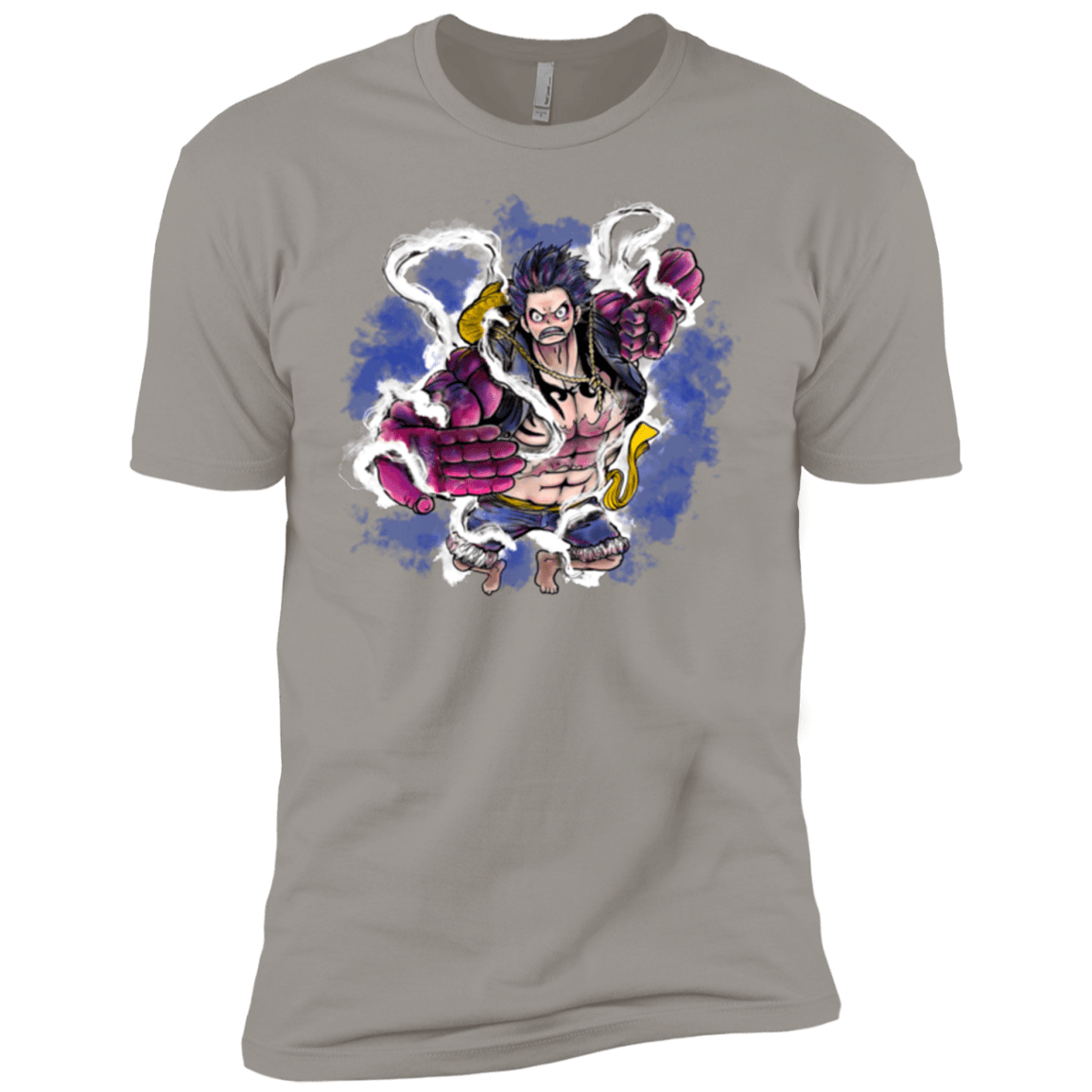 T-Shirts Light Grey / YXS Luffy 3 Boys Premium T-Shirt