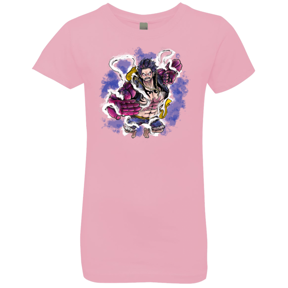 T-Shirts Light Pink / YXS Luffy 3 Girls Premium T-Shirt