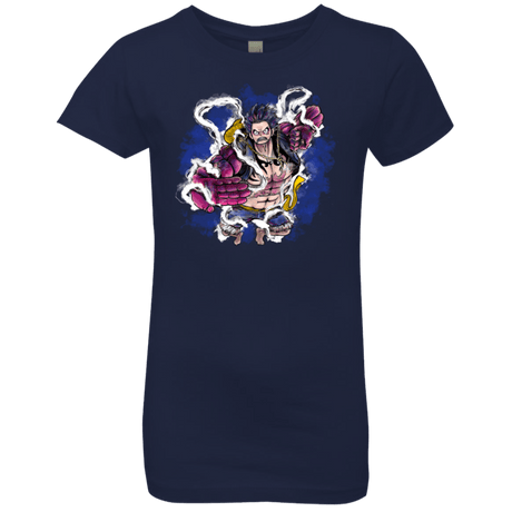 T-Shirts Midnight Navy / YXS Luffy 3 Girls Premium T-Shirt