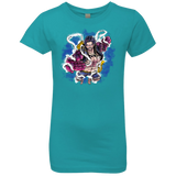 T-Shirts Tahiti Blue / YXS Luffy 3 Girls Premium T-Shirt