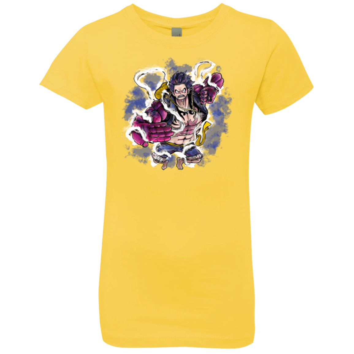 T-Shirts Vibrant Yellow / YXS Luffy 3 Girls Premium T-Shirt