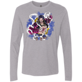 T-Shirts Heather Grey / Small Luffy 3 Men's Premium Long Sleeve