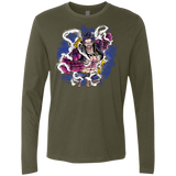 T-Shirts Military Green / Small Luffy 3 Men's Premium Long Sleeve