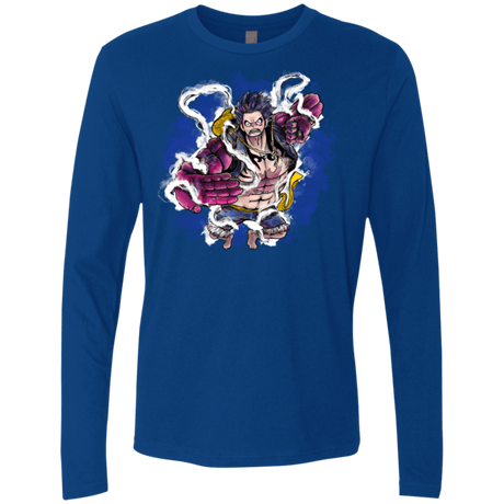 T-Shirts Royal / Small Luffy 3 Men's Premium Long Sleeve